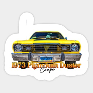 1973 Plymouth Duster Coupe Sticker